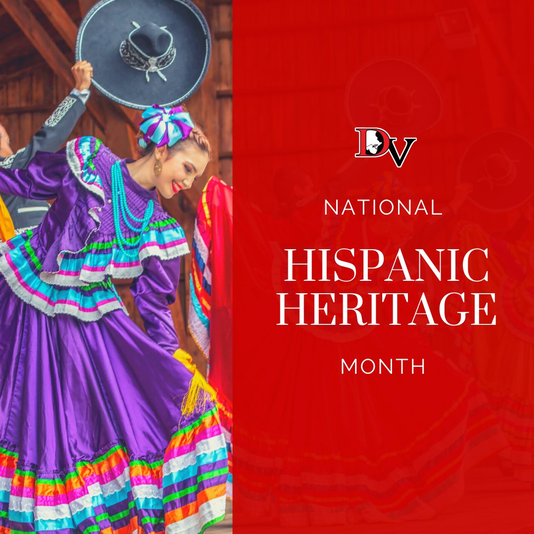 National #HispanicHeritageMonth is celebrated September 15th through October 15th. During this time, we celebrate the experiences, cultures, and histories of Hispanic-Latino Americans who have contributed to our community and nation.