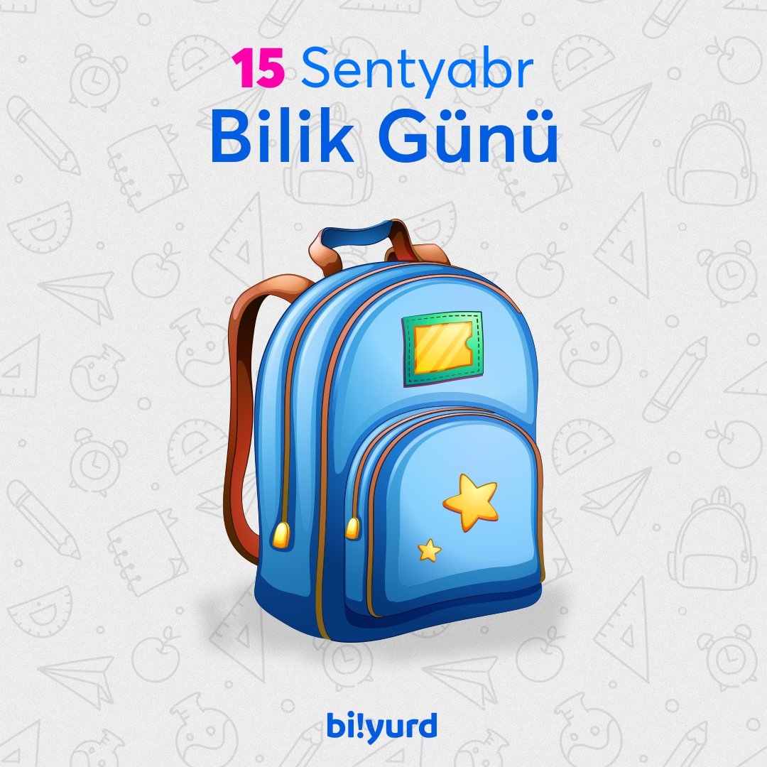 "Bilyurd" komandası Bilik Günü münasibətilə bütün 1-ci siniflərin bayramını təbrik edir!
Bu günün şagirdi, sabahın tələbəsi!