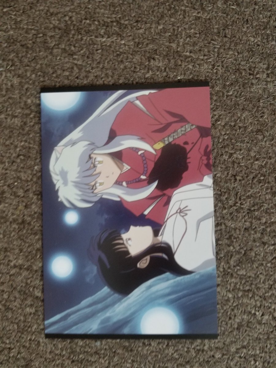 ShrineMaidenNet's tweet photo. They feel so soft. 👀#inuyasha #miko #kikyou #kikyo #postcards #inuyashaCafe #inuyashamerch https://t.co/efCUYhDD4Q