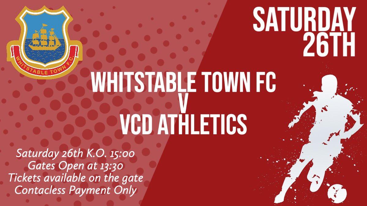 WhitTownFC's tweet photo. #Matchday #whitstable #whitstabletownfc https://t.co/0kowEU570l