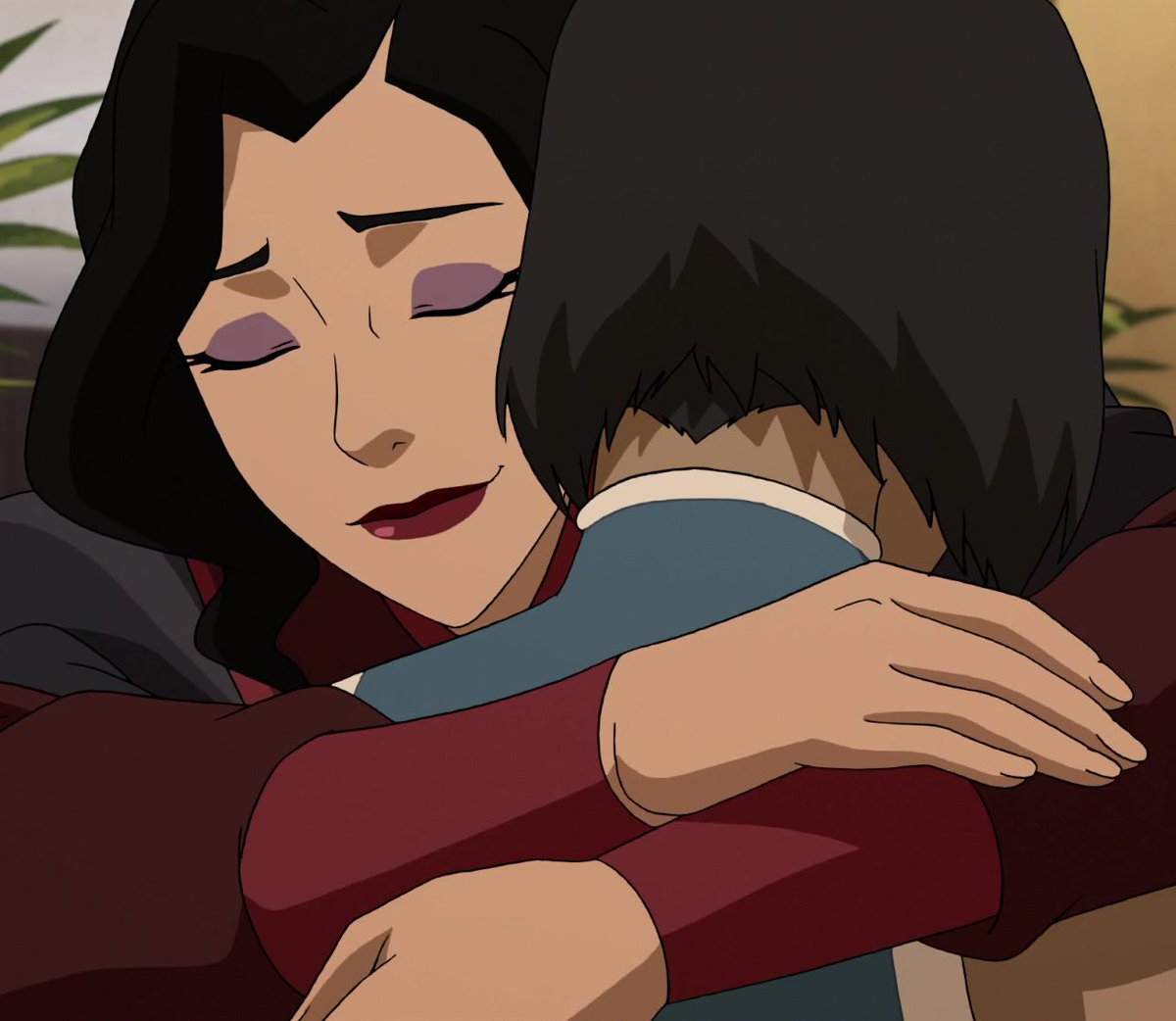 a wholesome thread of every hug in the legend of korra .⋆｡⋆༶⋆˙