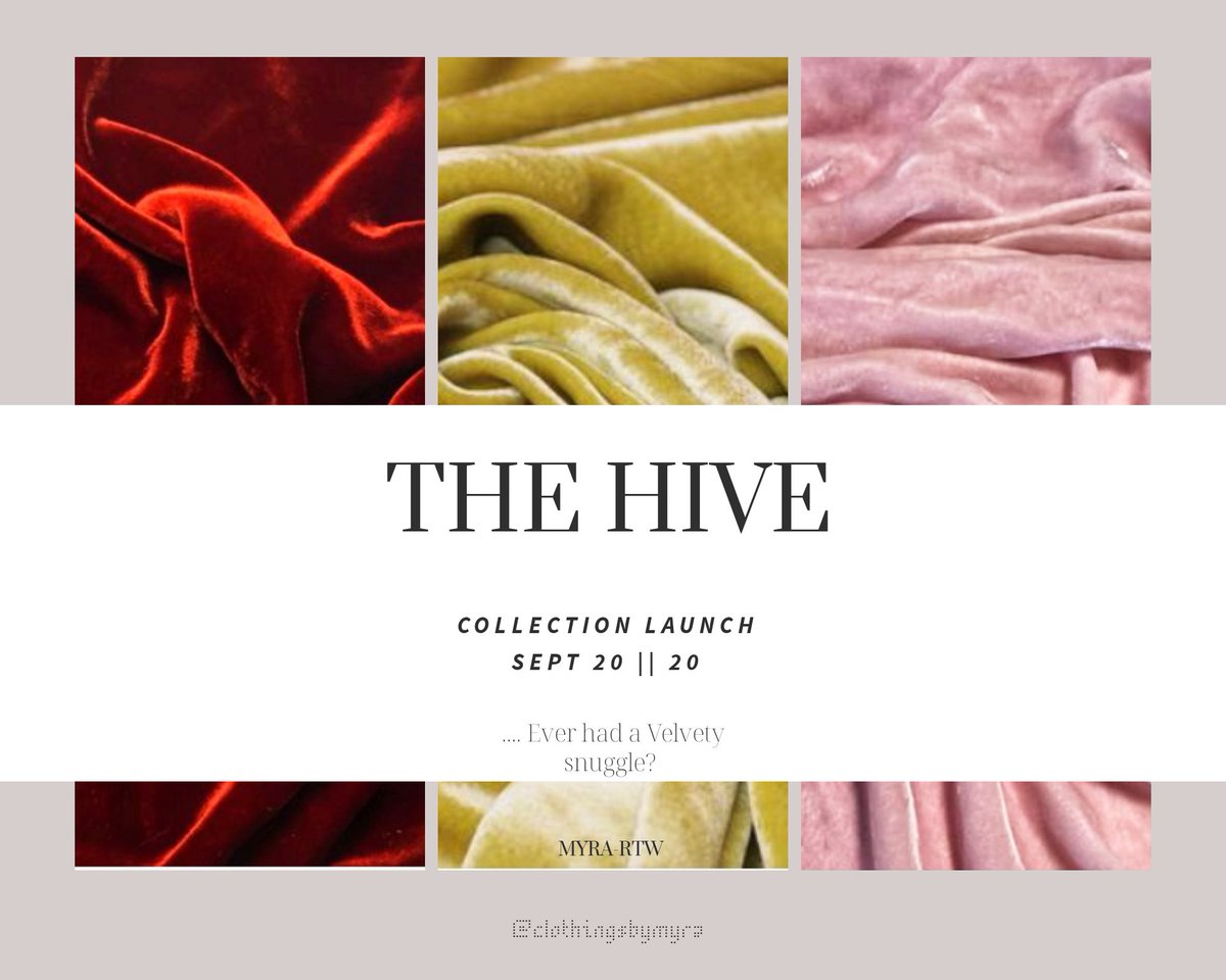 readytowearmyra's tweet photo. Did this cold catch you #Booless☹️?
Gurl💆🏽♀️ U don't av to spend another day freezing up. We've got the best pieces for this Chilly September.
Our New "HIVE" Collection... features Velvet must-haves that'll Snuggle you up nice & good! 🤗
Launches Sept 20 || 2020!
@clothingsbymyra https://t.co/aZooPPYQJs