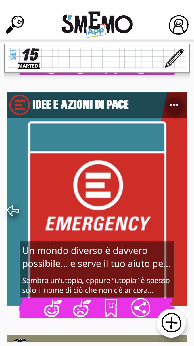 È nato il diario scolastico digitale #SmemoApp e dentro ci trovate anche  <a href="/emergency_ong/">EMERGENCY</a> con una rubrica per avvicinare i ragazzi alla pace con idee e azioni

emergency.it/blog/pace-e-di…