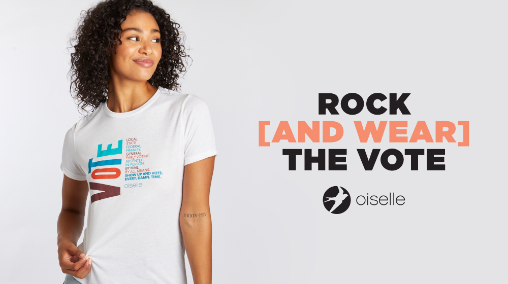 oiselle's tweet photo. What to wear when you’re saving democracy. (And giving support to #Run4AllWomen while you do it.) Enter the VOTE Shop: https://t.co/mPUXvcKMc4 https://t.co/CktmDDwpos