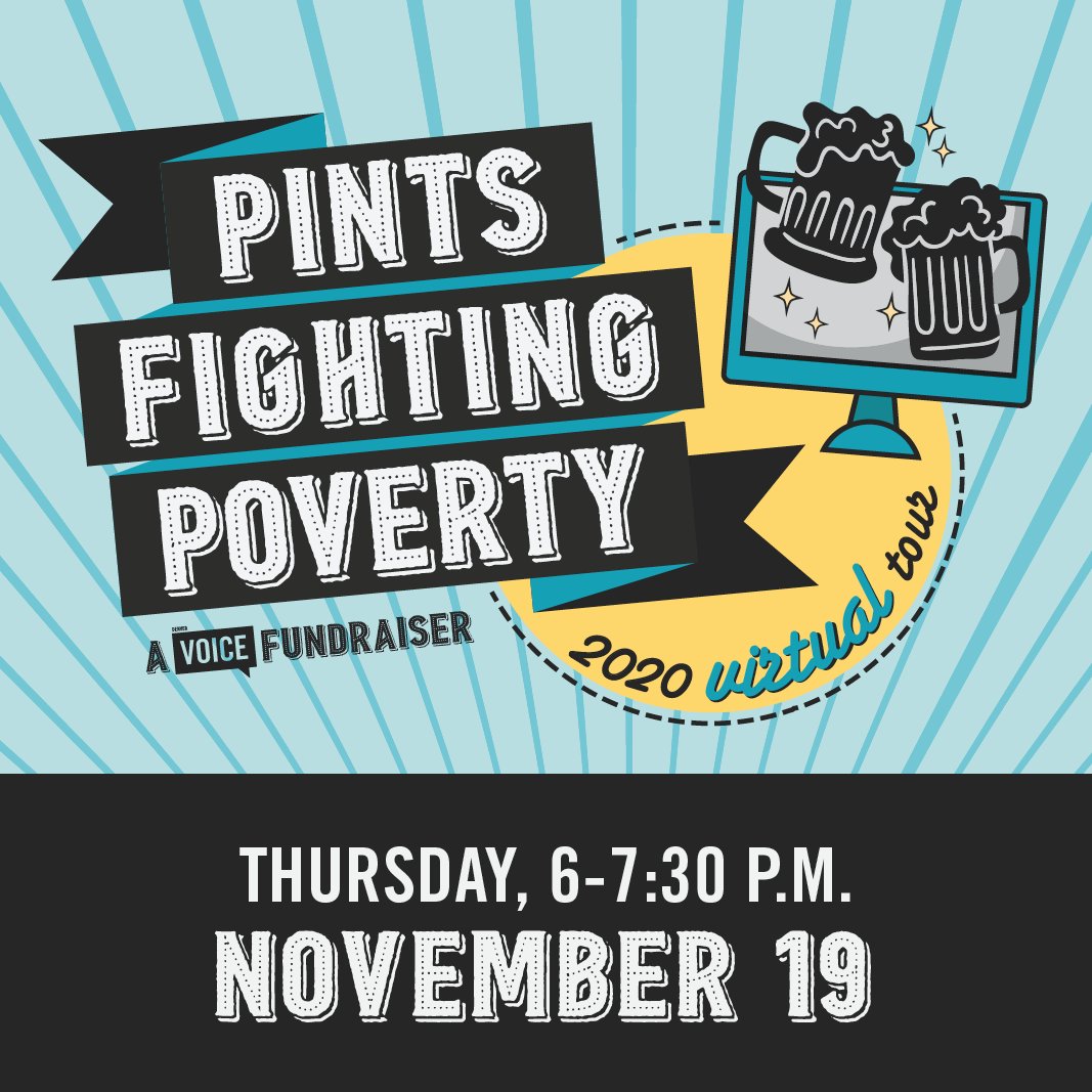 DenverVOICE's tweet photo. How is this year different? - Check out our 2020 Pints Fighting Poverty Event details https://t.co/7jKGJTBZfY https://t.co/bk8W4o9hF3