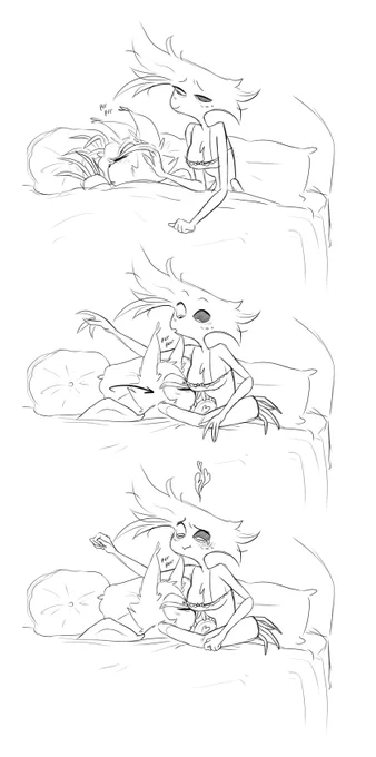 #HazbinHotel #HazbinHotelFanart #huskerdust #angelhusk #AngelDust #Husk 