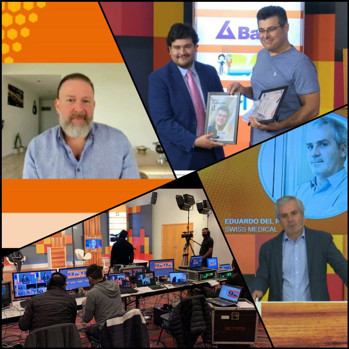 INFOmailiTV's tweet photo. #award CIO del Año 2020... Carlos Alvarez ( Despegar), Revelación: Diego Salama (Santander) y Trayectoria : Eduardo del Piano !!! (Swiss Medical) #Aplauzos !!! Más!!! Je #INFOmail @Cronistacom @Infotechnology #Congrats Mil !!! https://t.co/hj38hxB1Nv