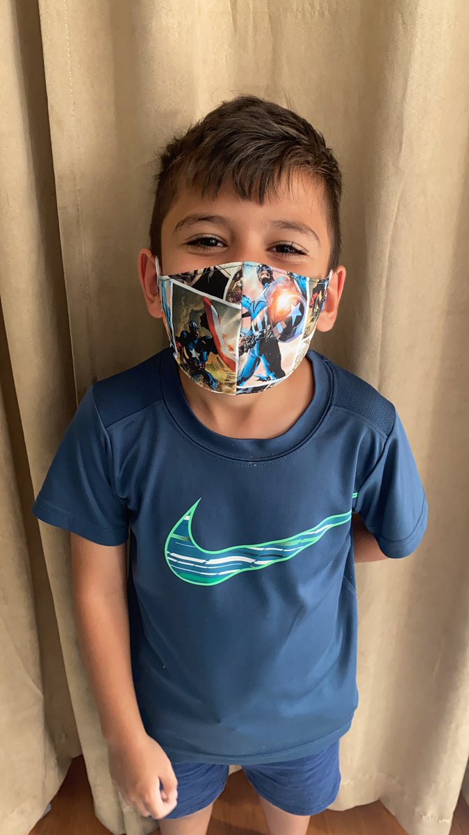 MissFrustaci's tweet photo. My nephew, Mikey, from Mrs. O’Riordan’s combo class loves his Captain America mask! #111favoritemask #REByrdistheWorld https://t.co/azd38X3Rtq