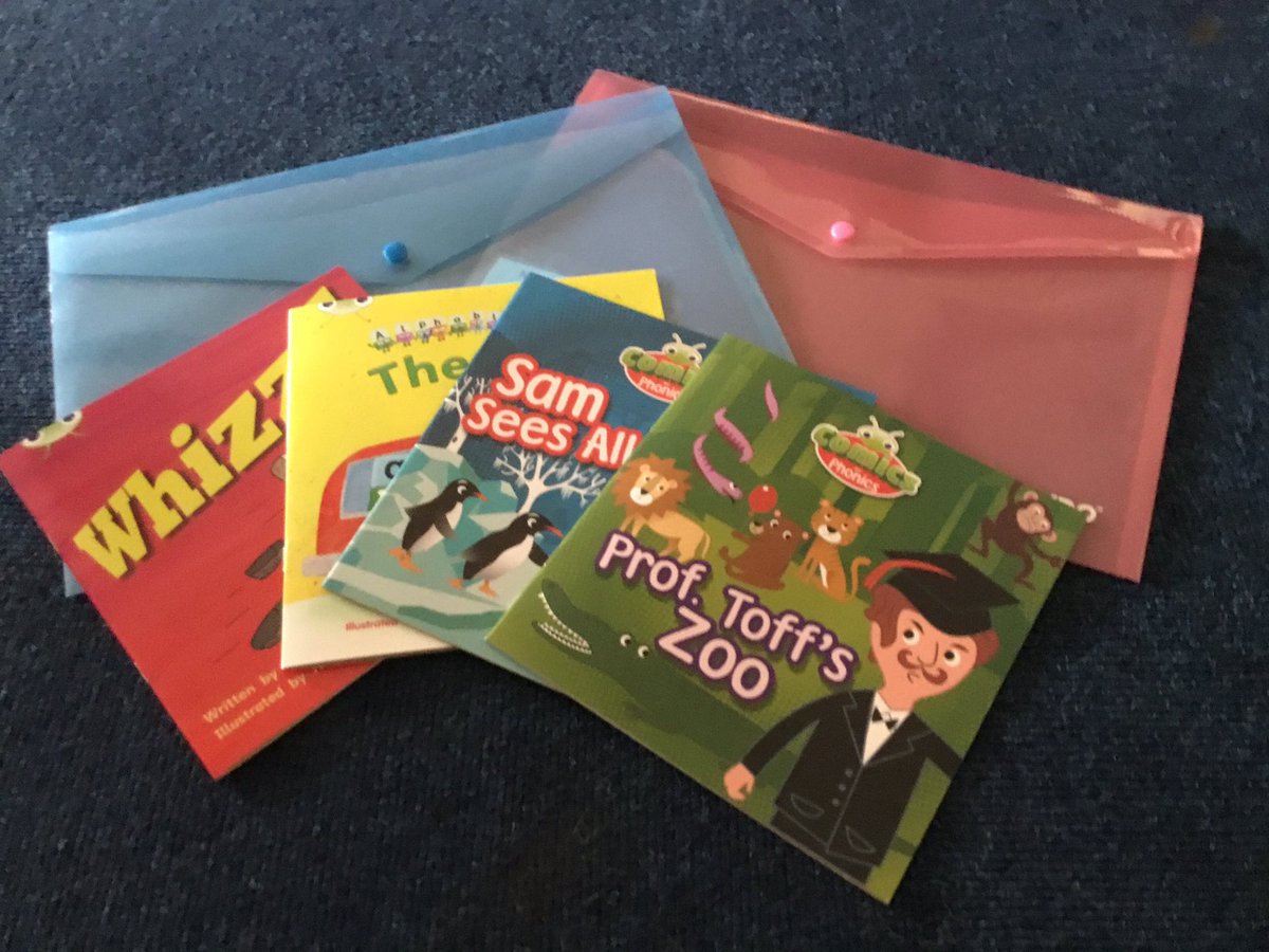 3tatstbede's tweet photo. We are so excited to send home our brand new phonics based reading books alongside a reading for pleasure book from the classroom library. Look out for your child’s new coloured plastic wallet tomorrow.📚
#supportwithphonics #challengenovels #developaloveofreading #developstamina https://t.co/73MMbrktLV