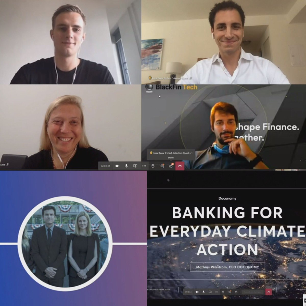 AnneliSundstrom's tweet photo. Wrap up Day 1 #cphftweek Startup Demo w/ seleced #sustainable #fintechs #ESG #SDG solutions, w/ Ornit Shinar @Citi @ornit in jury w/ @doconomy #Energy & #ESG @agroclimatica #Financial Inclusion, YvesBlue #ESG Data,
- DoLand #Financing Impact @lucinityaml #Anti-Corruption https://t.co/ezq4rEV91Z