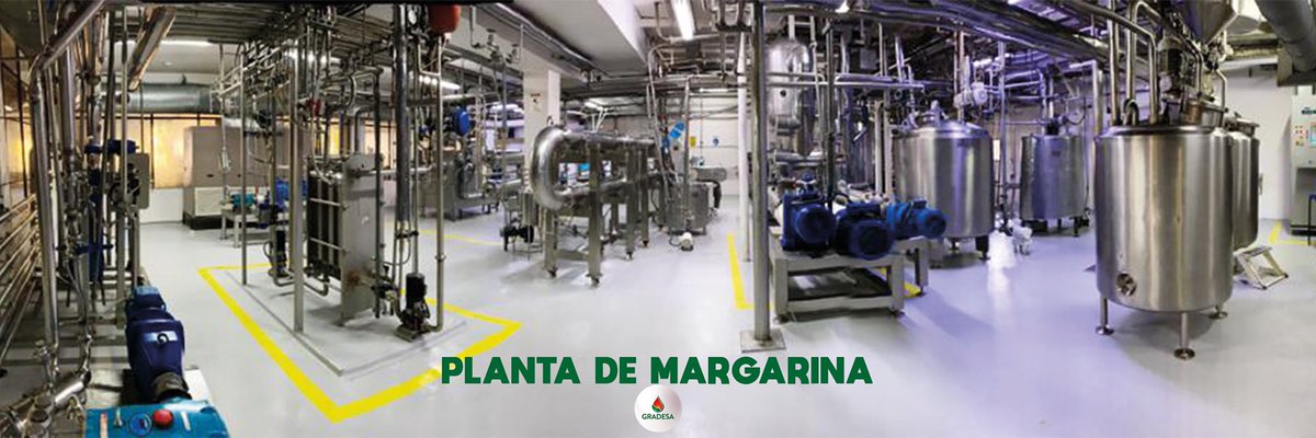 GradesaA's tweet photo. Nuestra planta de margarina✔️
🔺La mejor tecnología para un gran producto. 
🔺Siempre mejorando para entregarles el mejor producto.
.
#SomosGradesa #EvolucionamosNaturalmente #Gradesasa https://t.co/ziGLr72kxb