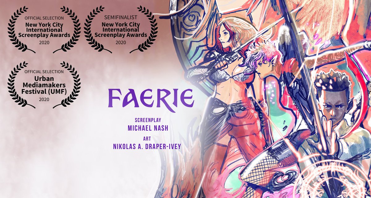 LegendaryNash's tweet photo. My Screenplay Faerie is an Official Selection of Urban Mediamakers Film Festival. I'm honored to be chosen!
#WritingCommunity #screenwriting  #Screenwriter https://t.co/ILCLVLjIyY