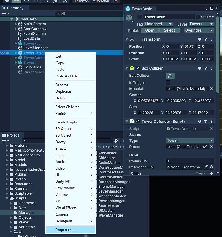 FalconeCompany's tweet photo. The new unity versions has something really nice,now you can right click any object and click in properties. It will give you a inspector like tab that you can keep open while navigating around. A nice way to change lists instead of locking the inspector #UnityTips #MadeWithUnity https://t.co/jxuHcsGqNV
