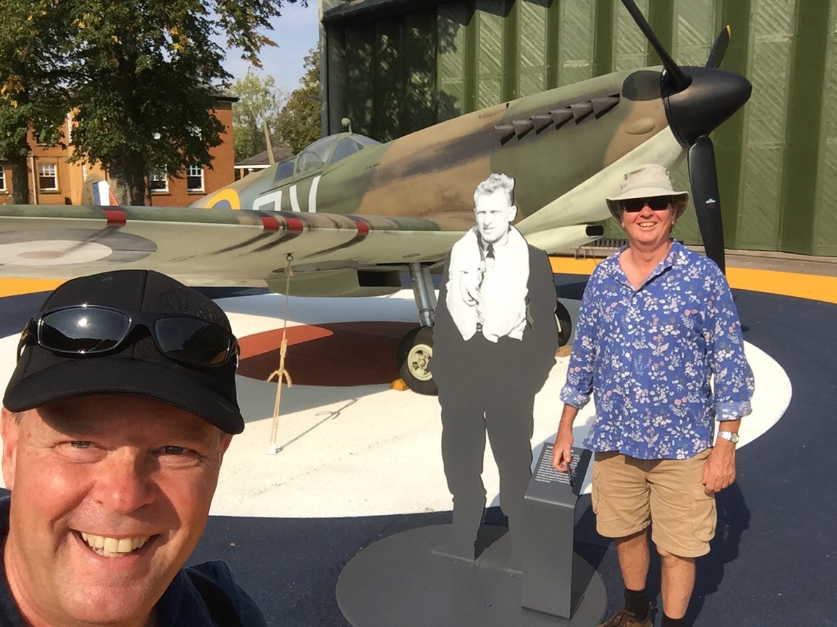 colbourne_paul's tweet photo. Great day at @IWMDuxford with @MullanFrancis and good to see @PaulBingley final stop at Madingley American Cemetery  on our way home. https://t.co/vVcMKFoJge