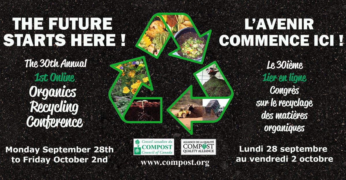 GreenMtTech's tweet photo. Very excited to be exhibitors at the virtual 2020 Organics Recycling Conference! πβ»οΈ Join us Sept 28th - Aug 2: https://t.co/Z7uOZuynxk
@CompostCanada #organicwaste #recyclingconference #compostcanada https://t.co/UFqLEWkR57