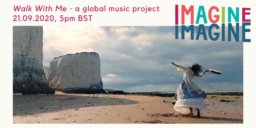 IOM_UK's tweet photo. 📌SAVE THE DATE 🎶🎶
September 21, on #PeaceDay2020, join us for our launch of a new global music video that celebrates diversity and showcases solidarity with displaced communities all around the world.
Get your free ticket here 👉👉🏻👉🏿https://t.co/4Da1U2V97z #ImagineImagine https://t.co/wavqzJjMvH