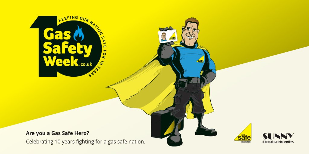 sunnyelectrics's tweet photo. This week is 10 years of @GasSafetyWeek 👏 https://t.co/PPF6Pm8wp3
