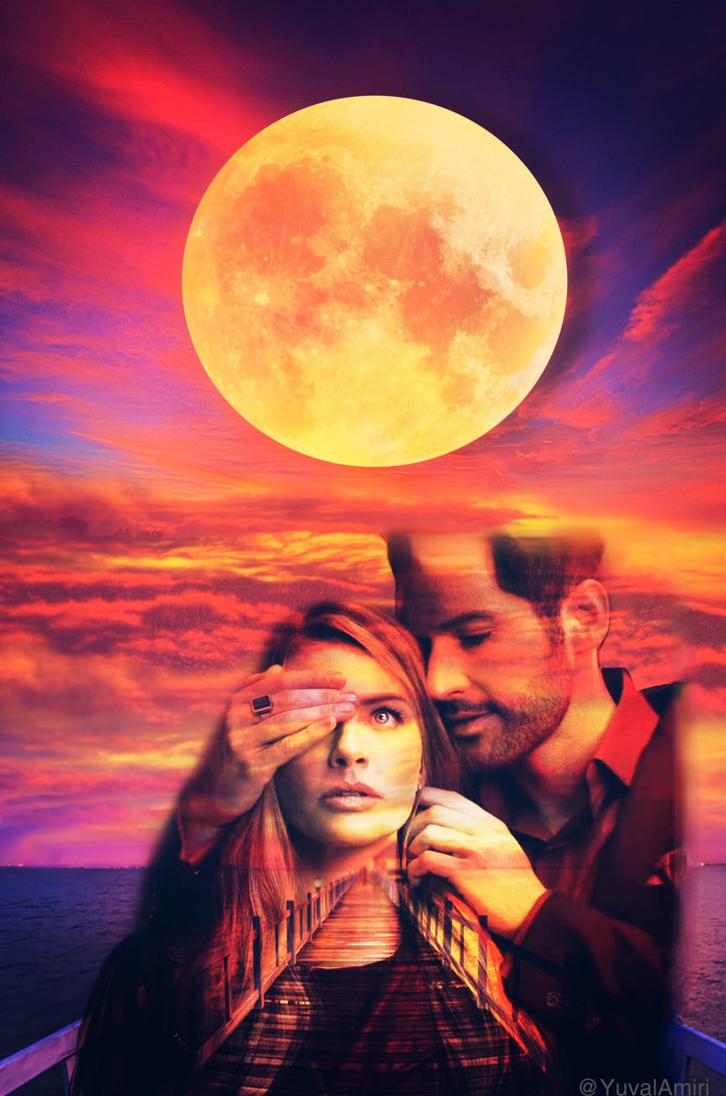 YuvalAmiri's tweet photo. “When angels fall, they also…rise.” ♥️🌝

#lucifer #LuciferSeason5 #Deckerstar #LuciferNetflix #LuciferSeason5part2 #fanart #Lucifans #lucifan https://t.co/2pJNOzMkQe