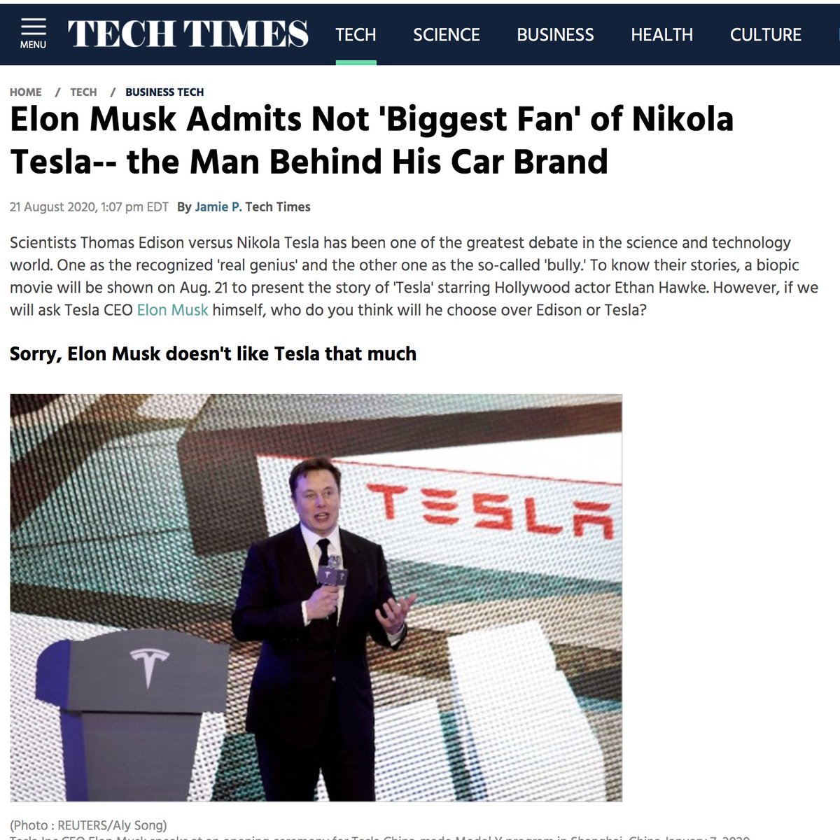 However, the Musk brand is confusing, as it seems to want to capture Tesla's essence while completely insulting and inverting it. Musk brands himself and profits with Tesla's image yet does not honor or acknowledge Tesla's actual methods & beliefs.