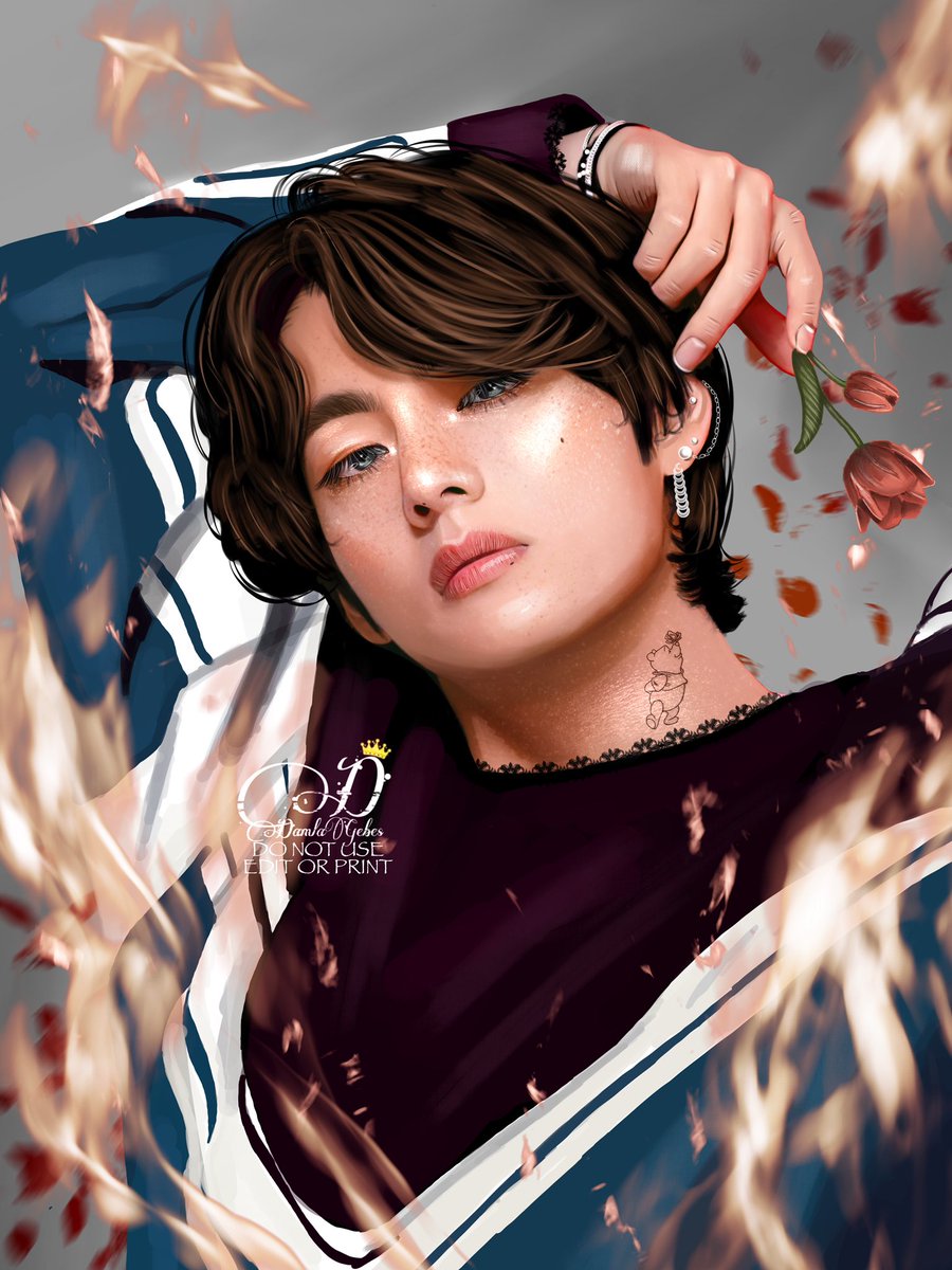 damladrawings's tweet photo. Taehyung ✨🔥🌹

#TAEHYUNG #BTSV #BTS #BTS_Dynamite #BTS1onHot100 https://t.co/Ws6QEuTEMC