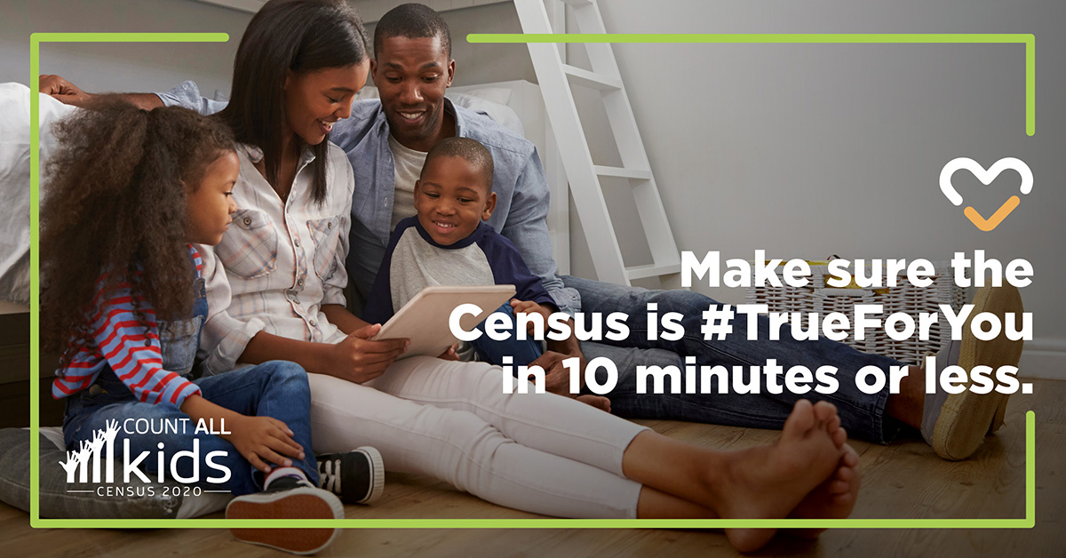 FirstUpEarlyEd's tweet photo. Accurately completing the #2020Census means more federal funding for your community’s schools and food assistance programs. Plus, you can respond online, and it only takes 10 minutes! Respond today at https://t.co/QE3Dpcyb5S to make sure the Census is #TrueForYou. https://t.co/L5CcaLalfe