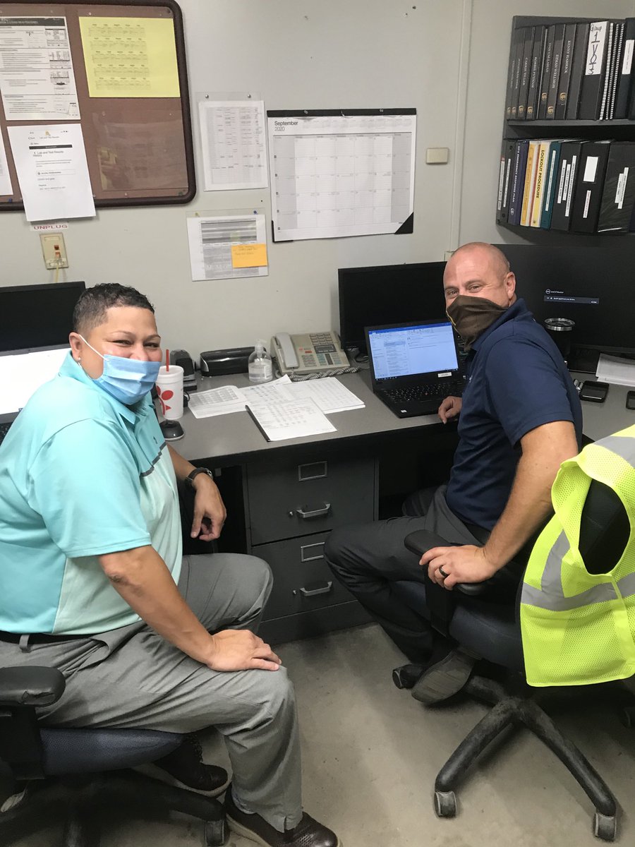 Rick Adams and Chasity Oxendine learning about levers to pull to drive Positive Operating Leverage for the Shelby center, Upstate division and South Atlantic. 

⁦<a href="/SouthAtlUPSers/">SouthAtlantic UPSers</a>⁩
⁦<a href="/UpstateDivision/">OxendineUPSer</a>⁩