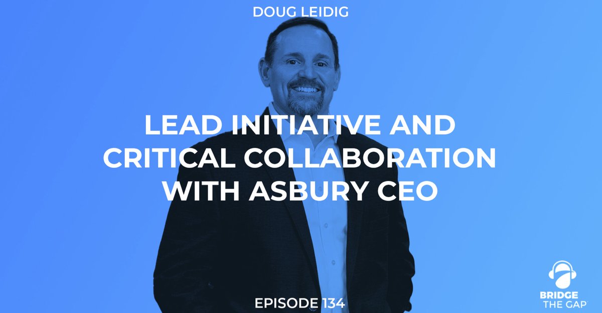 #ICYMI Asbury CEO <a href="/dleidigasbury/">Doug Leidig</a> talks about our <a href="/GPTW_US/">Great Place To Work Official</a> recertification for the 3rd consecutive year and how 89% of associates said their work has special meaning at Asbury on the latest episode of the <a href="/btgvoice/">Bridge The Gap</a> podcast btgvoice.com/ep-134-doug-le…
