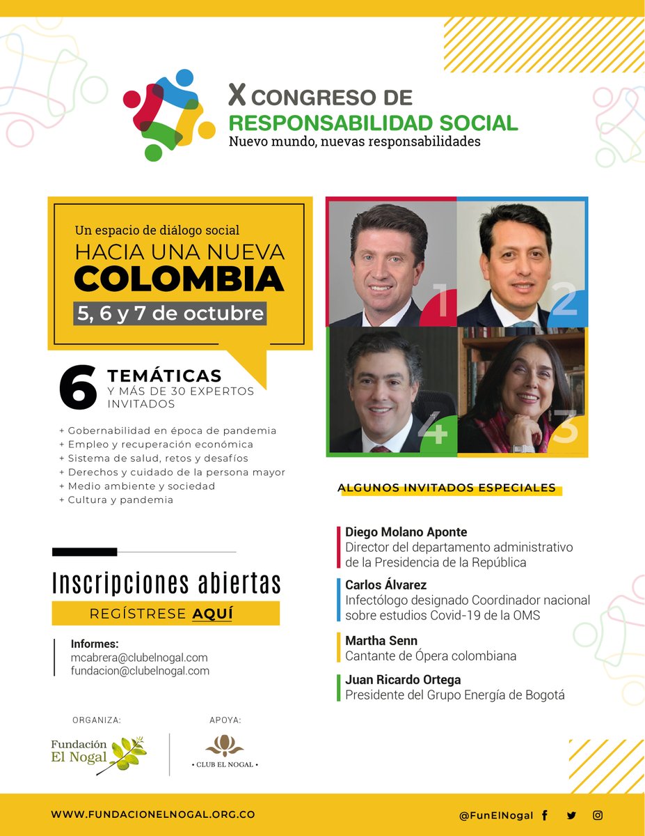 EducacionEseit's tweet photo. Desde el Área de Extensión intentando promover las actividades de Proyección Social a toda nuestra comunidad, nos permitimos invitarlos a participar en el X Congreso de Responsabilidad Social, de @FunElNogal 

Link de Registro: https://t.co/aIgozQp6C9 https://t.co/kWruZKz8Au