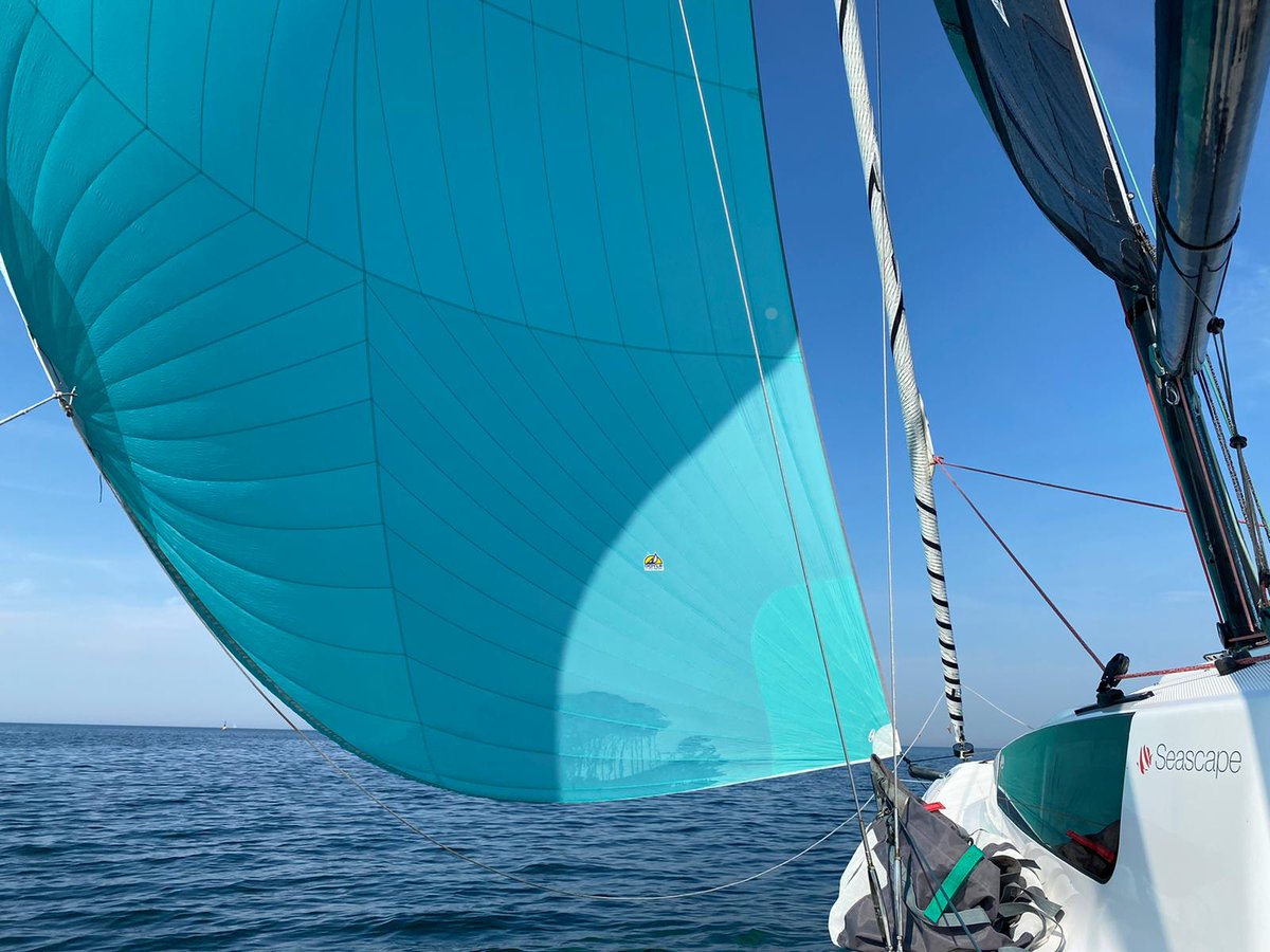 Think_Seascape's tweet photo. Kurs 330 Richtung Marstal. Etwas Wind, bitte! #SE_SLV https://t.co/O2Ul3beCjr