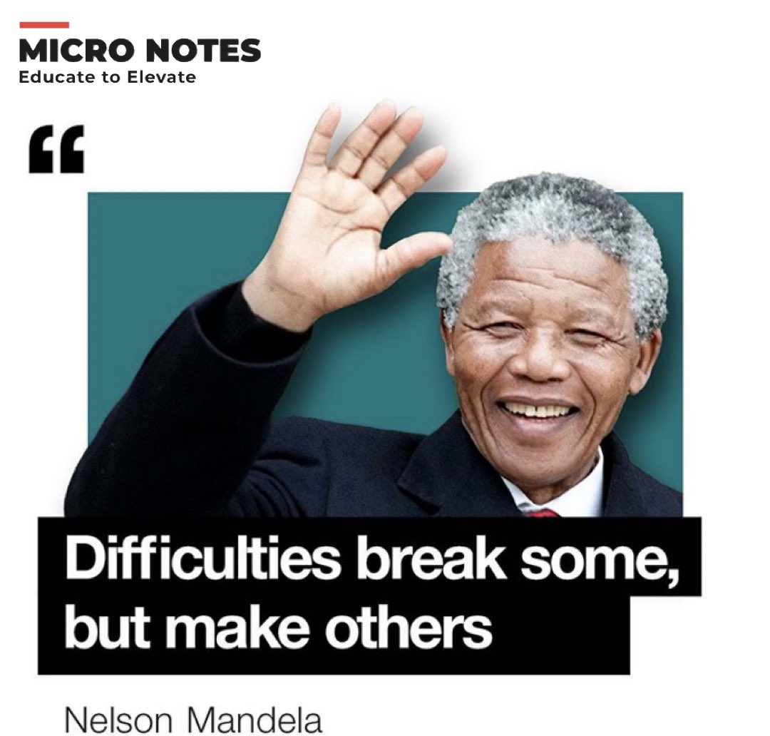 learnin_'s tweet photo. In your darkest times, there’s always a room for little light.
#quoteoftheday #qotd #nelsonmandela #currentlyreading #currentaffairs #micronotes https://t.co/0qArTDb9It