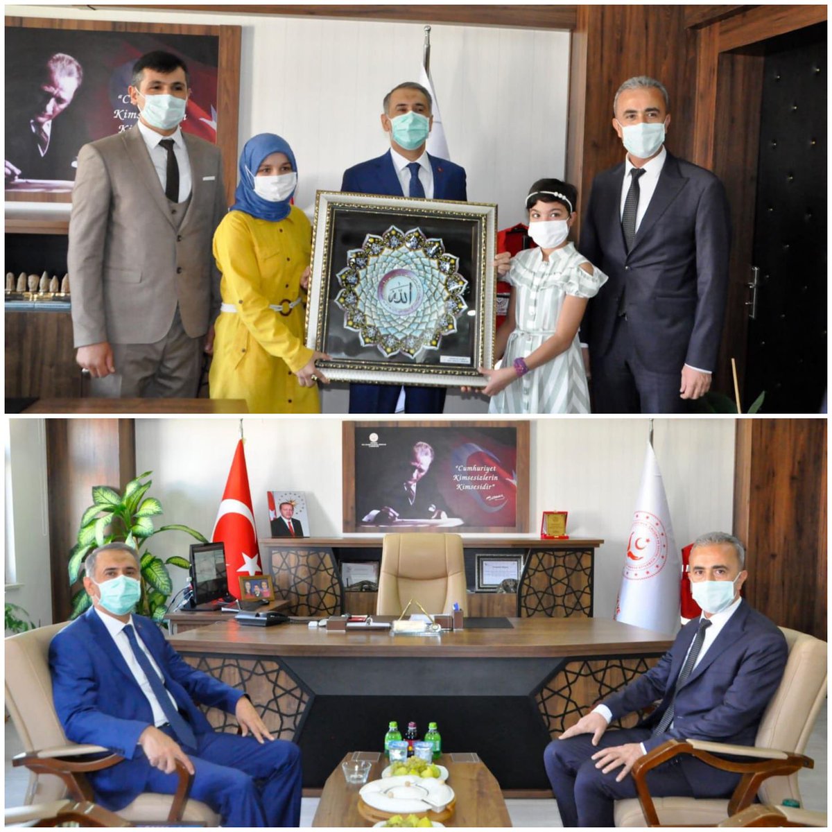 FHMCELIK's tweet photo. İl Müdürlüğümüze ziyarette bulunan  Sayın Valimiz @mahmutcuhadar4 beye kurumumuzda  yürütülen  faaliyet ve çalışmalar hakkında bilgi sunma fırsatı bulduk. Sayın Valimize ziyaretlerinden dolayı şükranlarımı arz ediyorum. 
@ZehraZumrutS https://t.co/GLcPicSHEc