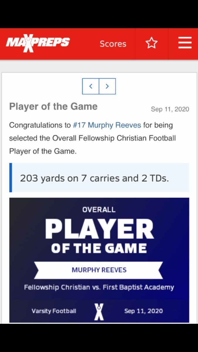 Grateful to be named <a href="/MaxPreps/">MaxPreps</a> Player of the Game last week! Couldn’t do it without our dominant offensive line. <a href="/RecruitGeorgia/">Recruit Georgia</a>
<a href="/FCS_Recruiting/">Paladins Recruiting</a>
<a href="/dlowery44/">David Lowery</a>
@JoshMurphy912
@Cmcclung_56
<a href="/NardoneNathan/">Nathan Nardone</a> 
<a href="/NiblockBrady/">Brady Niblock</a> 
<a href="/CharliePatt78/">Charlie Patterson</a>
<a href="/ReidRob72/">Reid Robinson</a>