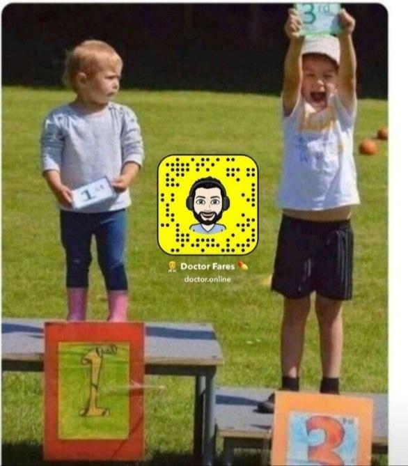 فرحته بالمركز الثالث جعلت من فاز يظن أنه خاسر ..
" إذا إقتنعت بما لديك تكن أغنى الناس " ⁦🤞🏻⁩⁦❤️⁩