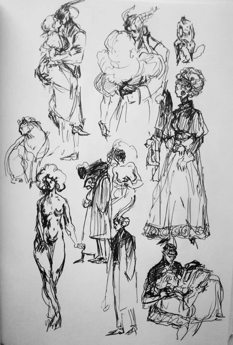 Charles/Sharle and Ma (nude) 