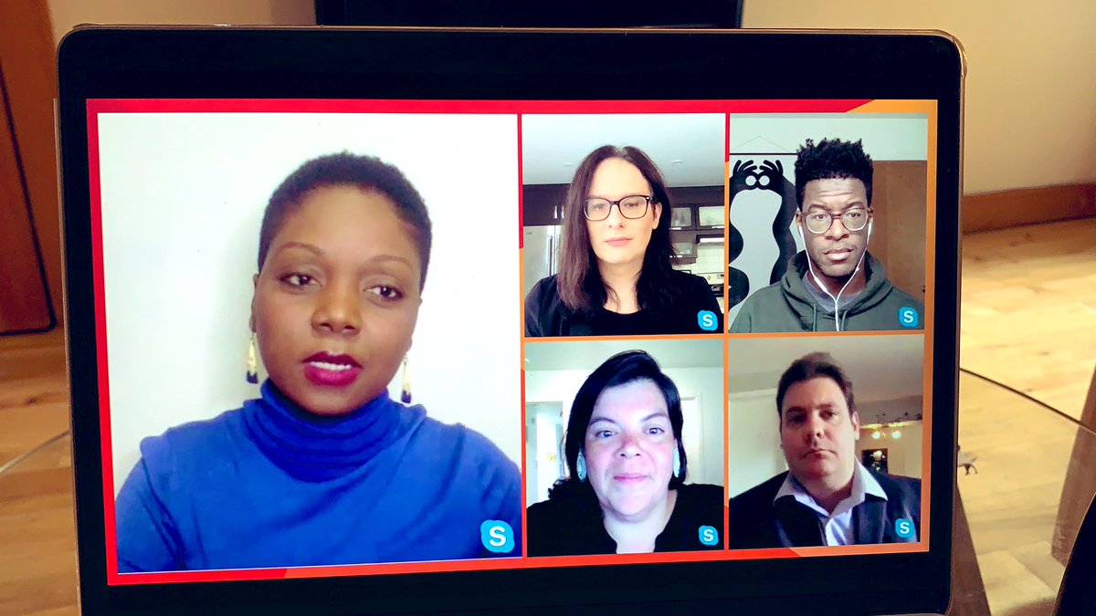 Alia_HassanCour's tweet photo. L’équipe de @alpa_ong participe au déjeuner causerie de la @jccm_mtl ce midi sur l’inclusion. Un panel inspirant et qui fait bouger les pratiques dans les milieux d’affaires! Bravo @dearkid, @fabricevil, @MelissaMDupuis, @cricribergeron, @AndreLaurier #RepresentationMatters https://t.co/xUqkfRulRV