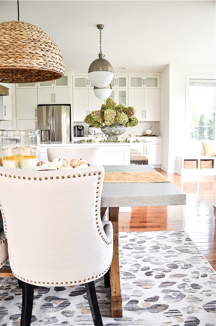 Yvonne <a href="/StoneGable/">StoneGable</a> is sharing a peek at her almost finished kitchen renovation dress up for fall and it's a stunner! stonegableblog.com/softer-side-of…