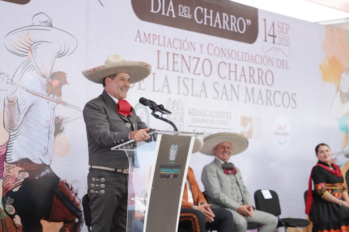 MartinOrozcoAgs's tweet photo. #Aguascalientes contará con el Lienzo Charro más moderno del país y estará listo para el próximo Congreso Nacional Charro del que seremos sede en el año 2021, sin duda no hay mejor manera de celebrar a los representantes de nuestro deporte nacional. 

#4AñosContigo
#ContigoAl100 https://t.co/PSQT1sf4r0