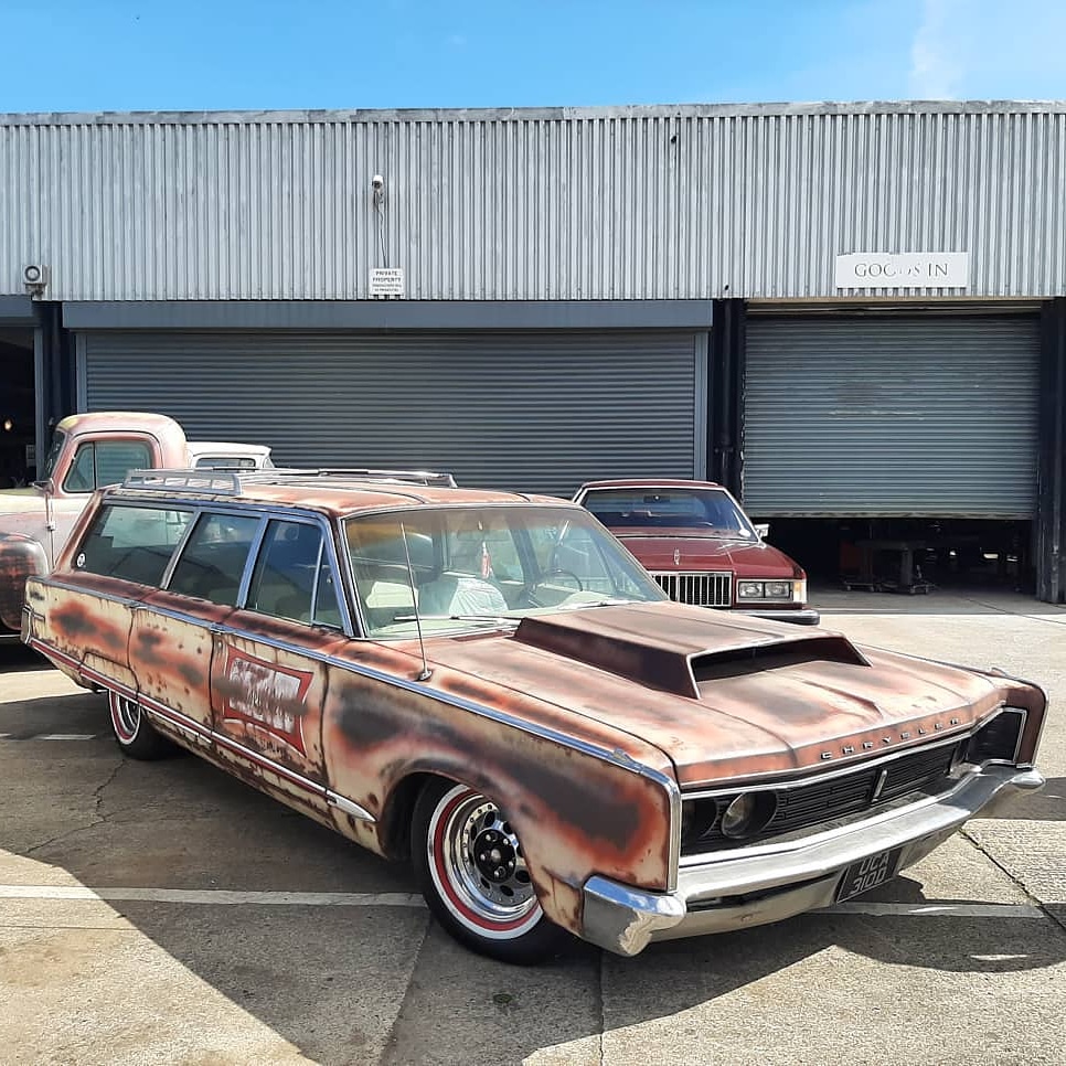 ratandcustoms's tweet photo. Chrysler Wagon😎🔥
📸: @spottedmotors
👉🏻Follow @ratandcustoms 👈🏻
Merch avaliable at https://t.co/PjoEw0iE3t 🤙🏻
#americanclassic
#chrysler #wagon #chryslerwagon #classicchrysler #retrochrysler #speedshop #americanclassic #ratandcustoms #ratlook #patina #rustylook #spottedmotors https://t.co/qaz2klSch9