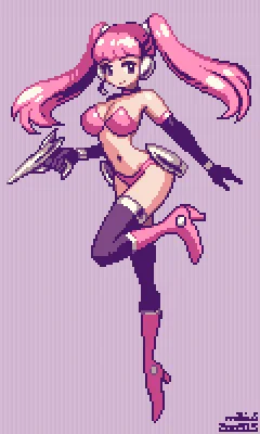 #ドット絵 #pixelart
2時間半くらい 11色
昨日のと似た感じだけど、まとめるのに苦労しました… 