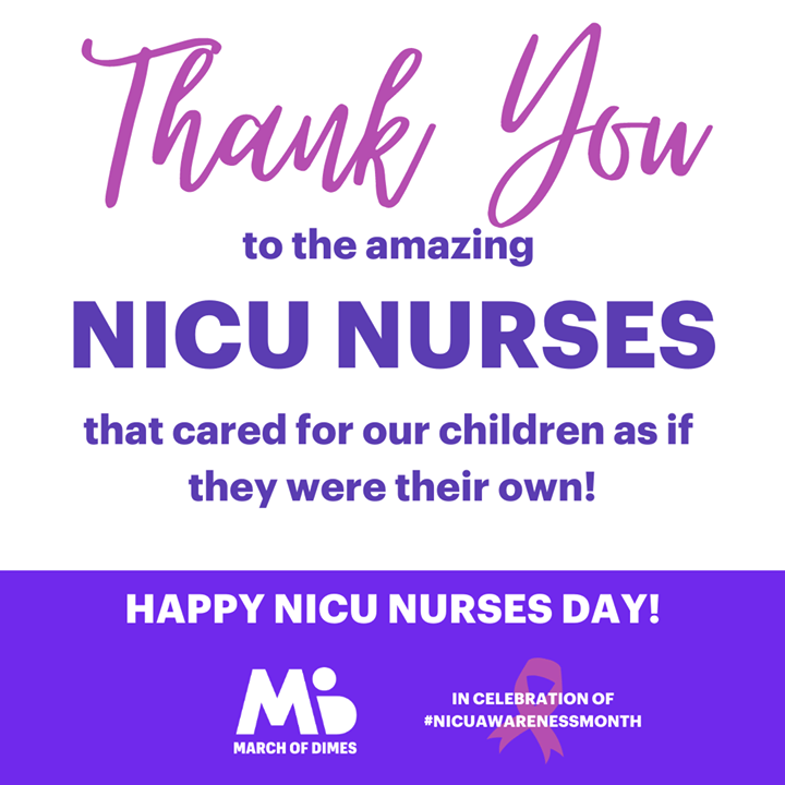 Today, September 15th, celebrates National Neonatal Nurses Day in recognition of those who care for the most fragile patients as they take their first breaths! #momsandbabies #nicunurse