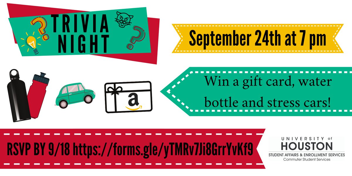 UHCommuterServ's tweet photo. Get your spot in Trivia!  https://t.co/fOODl8cm7Z https://t.co/Z1nRf1MvG7