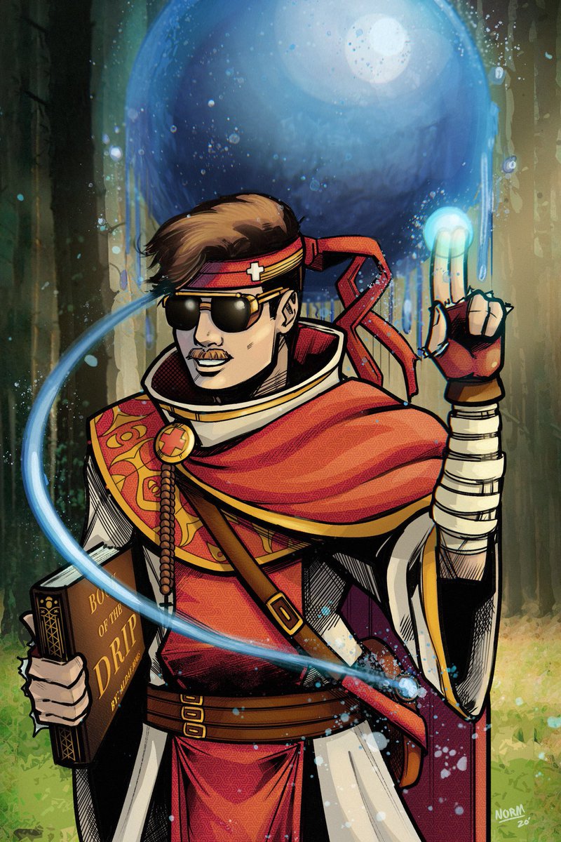 frankomathias's tweet photo. My close friend @_drewnorman drew up some portraits for me and my friends DnD characters and they’re just too amazing to not share https://t.co/vaQVZQC1Pn