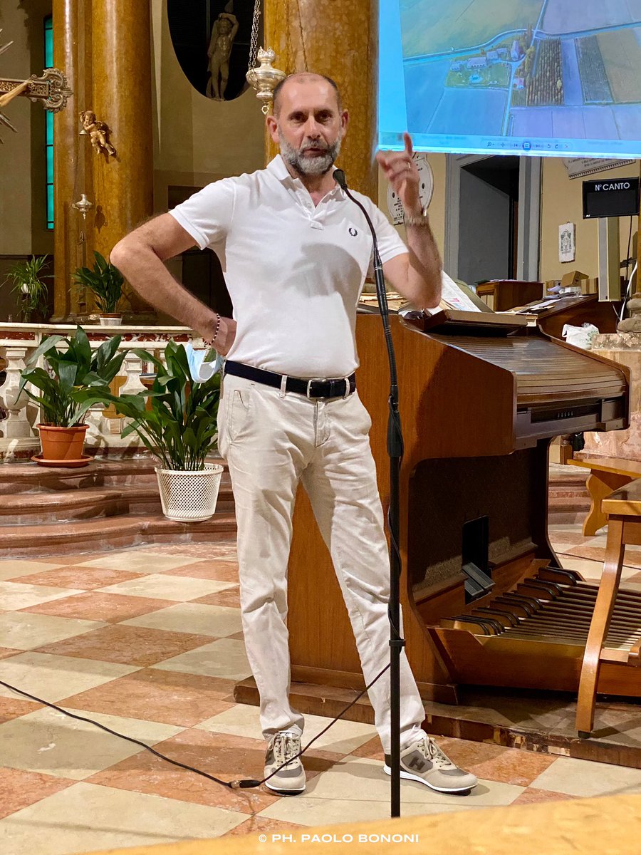 paolob1963's tweet photo. Presentazione del 6° volume dell'amico @maxfurini a #Stienta sui lavori post-sisma 2012 dell'Oratorio di San Genesio.
Come sempre Max ci mette oltre alle indiscusse capacità e conoscenza di tecniche del restauro e conservazione, tanto della sua passione e amore in questo lavoro. https://t.co/RJkFmgMdiq