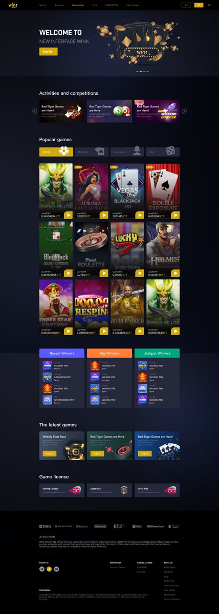 justinsuntron's tweet photo. @machine10101 @WINkorg @betfury_io @MustacheTommy @MikeNerdUK @TronSurfer What do you think of this new design? #WINK #WIN https://t.co/7eFQ3pVQQr