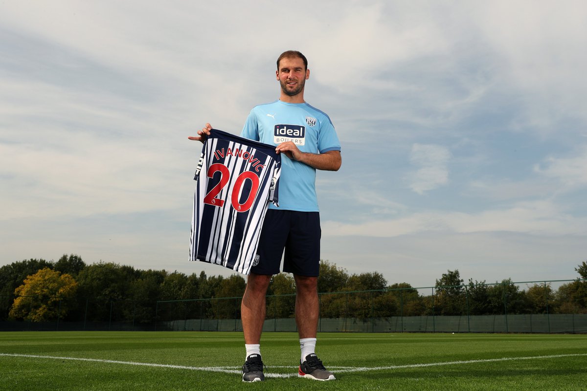 BFFA_Arena's tweet photo. ✅DEAL DONE✅

📝West Bromwich Albion have signed the 36-year old 🇷🇸Serbian centre-back 'BRANISLAV IVANOVIC' from Zenit, on a Free Transfer. 
He has penned a 1-year contract with the club.✍️

#SummerTransferWindow2020
#BFFAddiction https://t.co/hlNRsCsWEQ