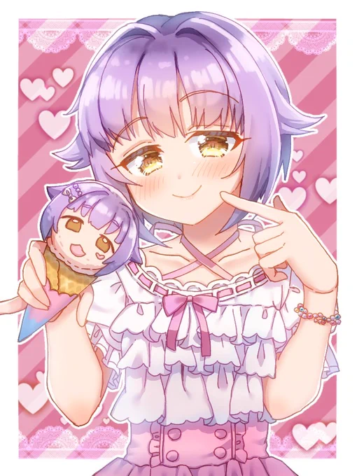タブレットオンリーで描いた幸子ちゃん? 