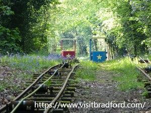 16/19 Undulating through picturesque woodland, 2 35 bhp electric motors transport passengers 1178 ft in two ‘toast rack’ style cars in 2.25 minutes. The carriages are notable, having a jolly fairground air rather than the Victorian splendour of a traditional funicular car  #BIAG20