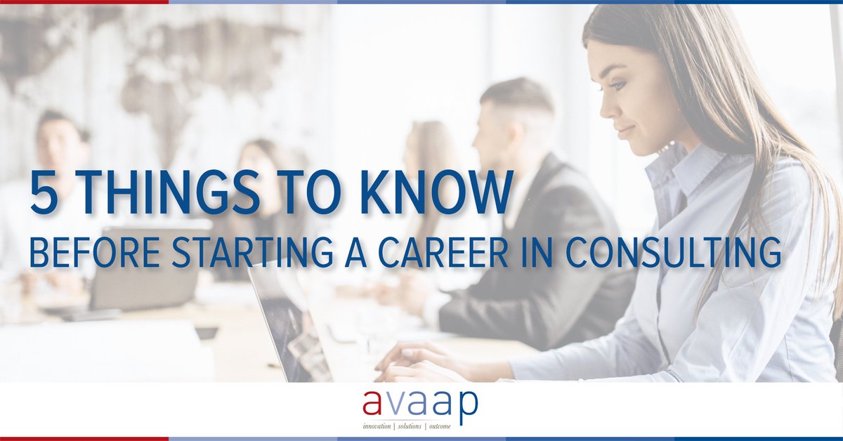 avaap_usa's tweet photo. Ready to start your consulting career? Avaap Senior Analyst Stacy George spells out what you need to know before your first day. #BI #analytics #consultingcareers https://t.co/YrxtKkkTio https://t.co/0WuPSrkRO6