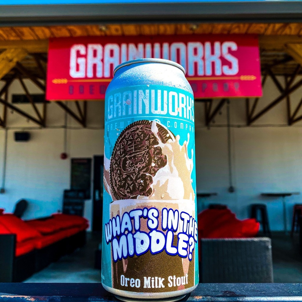 GrainworksBeer's tweet photo. Guess what...⠀
⠀
WHAT'S IN THE MIDDLE?!⠀
Oreo Milk Stout 6.5%ABV⠀
⠀
Whether you love the chocolatey cookie or you're all about the creamy middle, this milk stout will satisfy your sweet tooth...without the crumbs.⠀
⠀
#instagrain #soil2soul #grain… https://t.co/K2Gt0Iipuh https://t.co/p7FREjMj0Q
