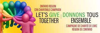 The CRA Charitable Campaign in the Ontario Region has begun! In a year where so much has changed, let’s give together to bring hope to our local communities. Join me in contributing to this year’s campaign. #letsgivetogether #igive